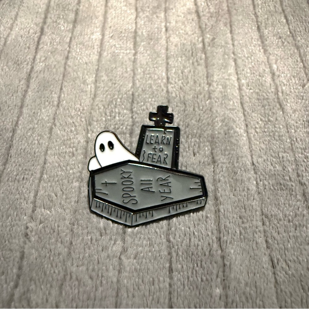 Spooky All Year Pin